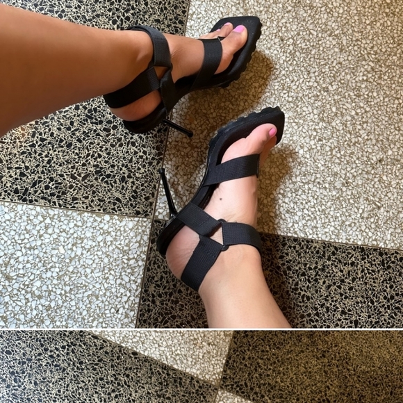 Alexander wang sandal heels.. worn only twice.. - Picture 2 of 9